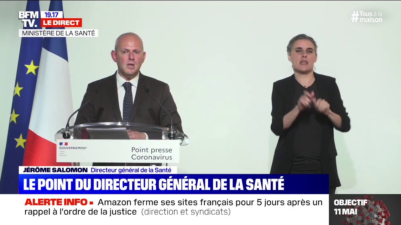 Jérôme Salomon annonce que "plus de 2 millions de personnes sont atteintes du coronavirus dans le monde"