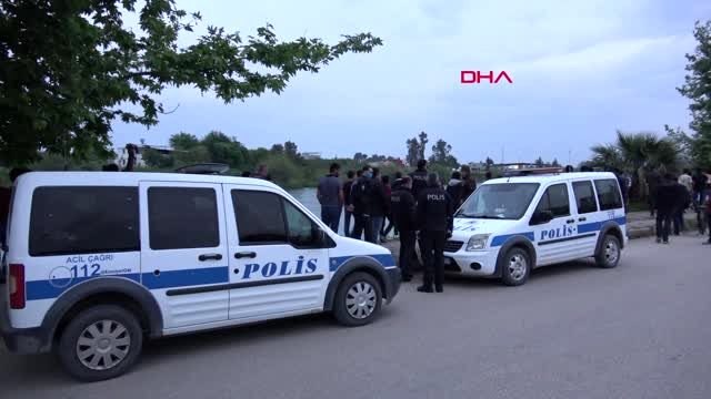 ADANA Seyhan Nehri'ne giren kişi, akıntıya kapılarak kayboldu