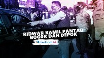 PSBB Hari Pertama, Ridwan Kamil Pantau Bogor dan Depok