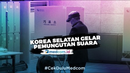 Download Video: Korsel Gelar Pemungutan Suara di Tengah Pandemi Korona