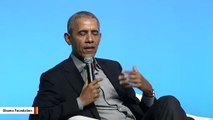 Obama Urges 'Informed Citizenry,' Slams Putin's Health Disinformation Campaign