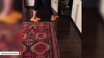 Jamie Lee Curtis Shares Video Of Her Unusual Mopping Method