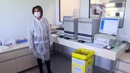 La police scientifique au secours de structures médicales pour le dépistage du COVID-19 à Marseille