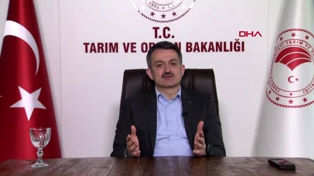 Bakan Pakdemirli; Tarım, hayvancılık ve gıda sektöründe çalışanlar sokağa çıkma yasağından...
