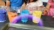 Easy DIY Science Experiments for kids Rainbow Baking Soda and Vinegar