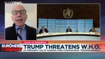 'Now is not the time': Global alarm as Trump halts US funds to WHO amid coronavirus pandemic