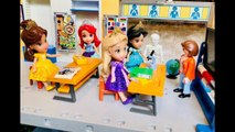 DISNEY PRINCESSES Science Class Playmobil School Learning Human Body Digestion