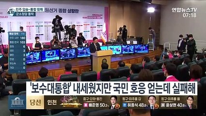 '역대급 참패' 후폭풍…보수 재편 소용돌이 몰아친다