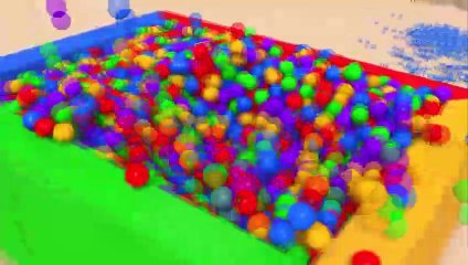 Learn Colors Street Vehicle Go Race and Soccer Ball on Rainbow Running Track Pretend Play for Kids