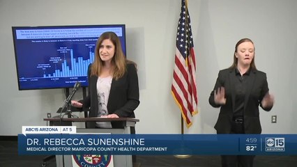 Maricopa County officials say social distancing is working