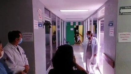 ‘¡Felicidades, Don Mario!’ Sinaloense vence al coronavirus y lo dan de alta entre aplausos