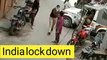 Lock down difference  between India and pakistan