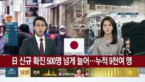 日 신규 확진 500명 넘게 늘어…누적 9천여 명