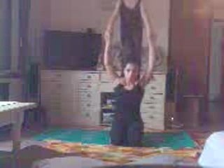 acrosport avec ma soeur