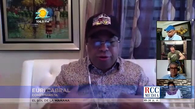 Euri Cabral: “Me excuso con Roberto Rosario”