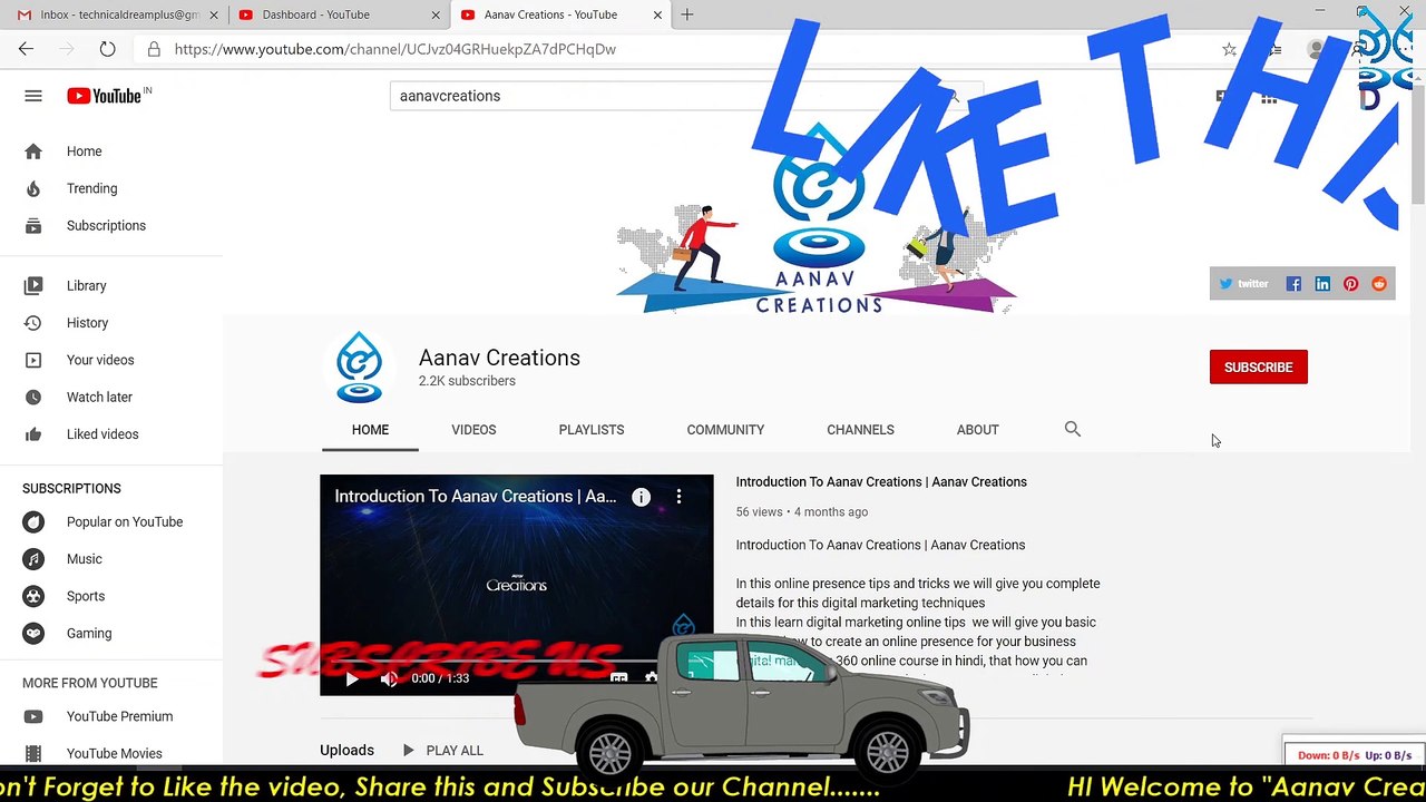 Youtube Beta Studio Complete Tutorial | How To Use Youtube Studio Beta 2020 | YouTube beta Studio Full tutorial | How to use YouTube studio beta | YouTube beta Studio full explain |  @Aanav Creations   @Technical Maanav