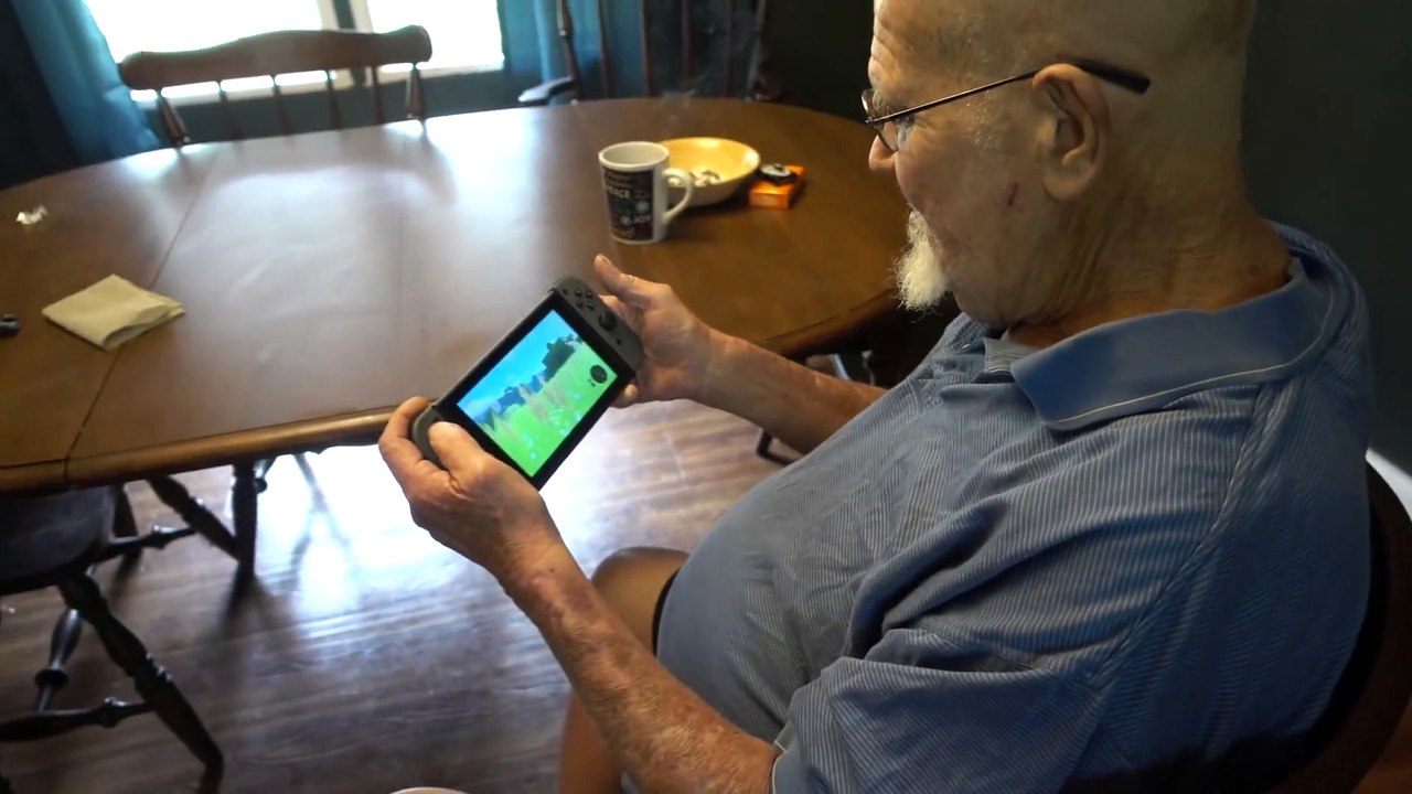 ANGRY GRANDPA DESTROYS NINTENDO SWITCH! - video Dailymotion