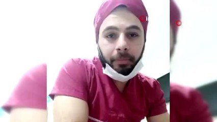 Sağlık çalışanı kaldığı otelden 10 gündür göremediği ailesine seslendi