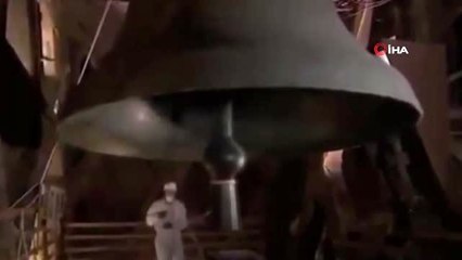 - Notre Dame Katedrali'ndeki yangının birinci yılında 'Emmanuel' çanı çaldı