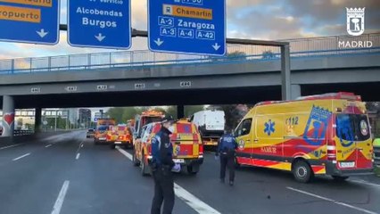 Doble atropello en Madrid