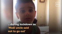Anupam Kher Shares Video of a Toddler Strictly Following Lockdown Orders