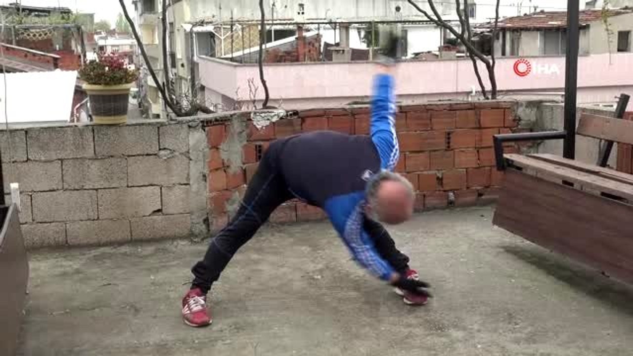 Kronik kalp hastası yaşlı maratoncu korona virüsünü yendi