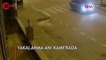 Kız arkadaşına önce kurşun yağdırdı, sonra bıçaklayarak öldürdü, yakalanma anı kamerada