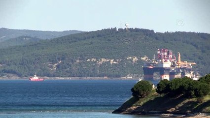 Dev petrol arama platformu "Scarabeo 9" Çanakkale Boğazı'nda