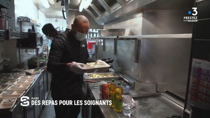 Rugby : Des repas pour les soignants
