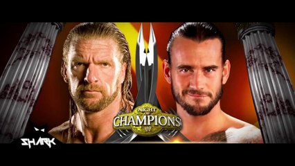 CM Punk vs Triple H | Night of Champions 2011 | En Español