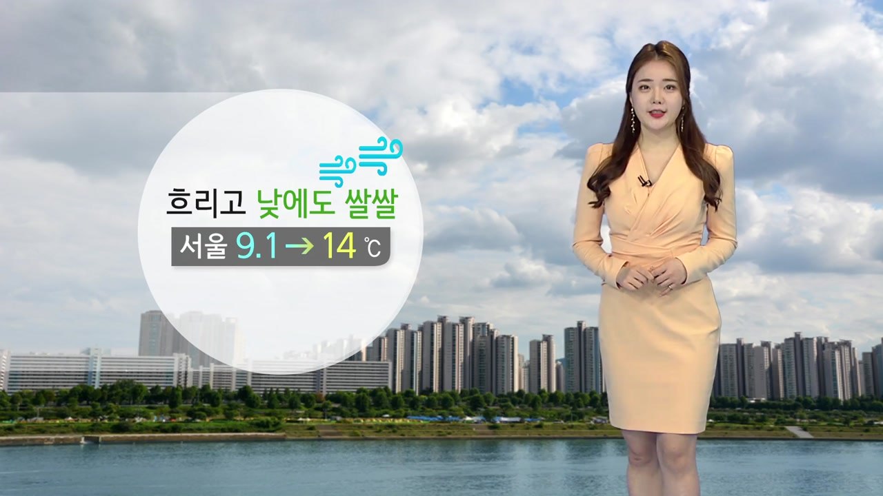 [날씨] 흐리고 낮에도 쌀쌀...내륙 비 조금 / YTN