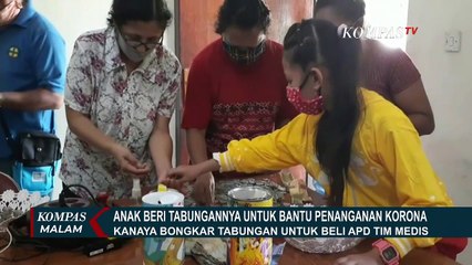 Ketulusan Hati Anak-anak Merelakan Celengannya untuk Bantu Tim Medis