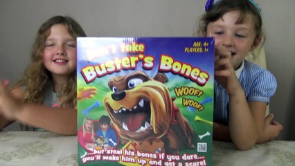 Sophia e Isabella Jogando Buster´s Bones O Jogo Divertido