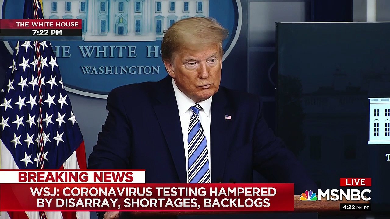 'I'm with everybody': Trump dismisses importance of 're-open' protesters because 'they're six feet apart'