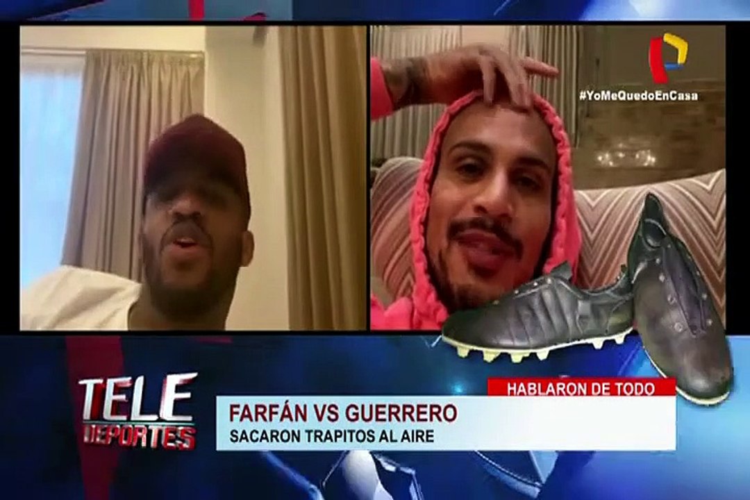 Jefferson Farfán y Paolo Guerrero volvieron a paralizar las redes sociales con una nueva conversación