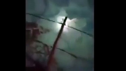 Meteorite falls into the Pacific Ocean, Peru, Ica.  04/16/20