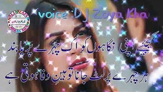 Ye Halki si Barsh Ka Barsna Qatil Tha | Dj Zoya Khan Voice | Sad Poetry