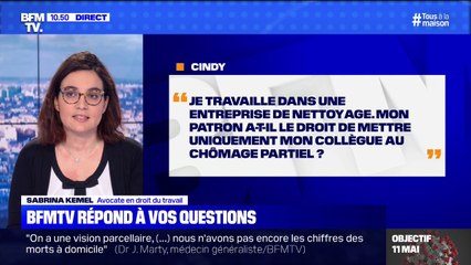 Mon patron a-t-il le droit de mettre uniquement mon collègue en chômage partiel? BFMTV répond à vos questions