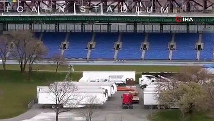 Koronavirüs'ün merkezi haline gelen New York'ta morg sıkıntısı yaşanıyor