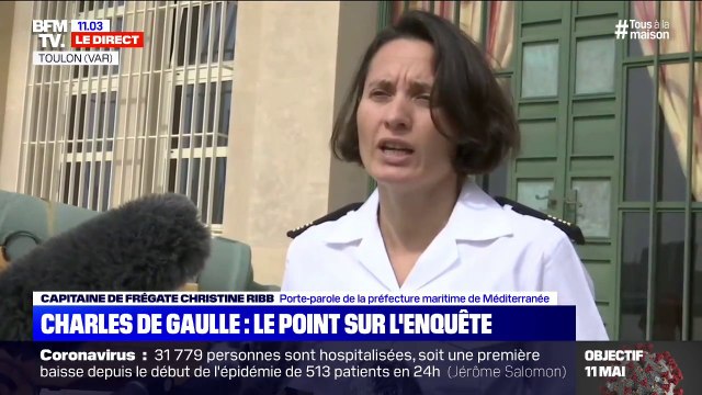 Porte-avions: la préfecture maritime de Méditerranée annonce que tous les marins ont été transférés dans des centres dédiés en moins de 24h