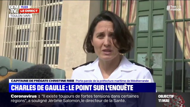 Porte-avions Charles de Gaulle: une opération de désinfection a été lancée dès mardi matin