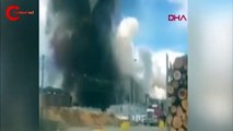 ABD'de kağıt fabrikasında patlama meydana geldi