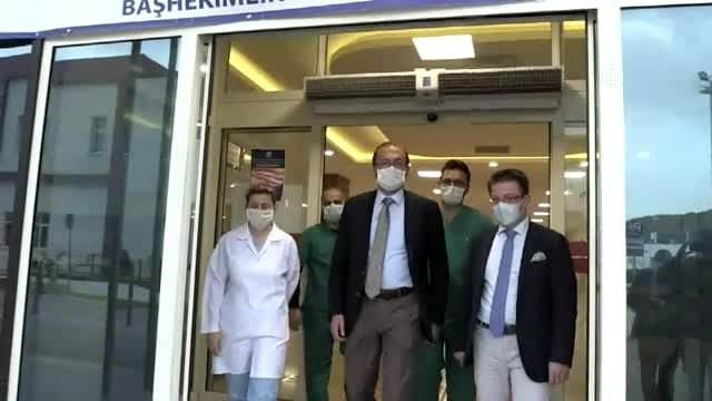 Koronavirüsü yenen iki kişiden immün plazma bağışı