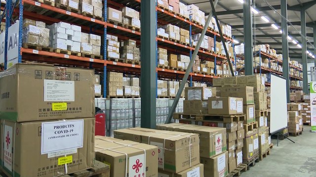 Amadou Gon Coulibaly visite des structures en première ligne dans la lutte contre le #Coronavirus en Côte d'Ivoire