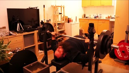 Bench press training 06-12-2019