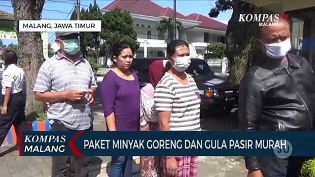 Operasi Pasar Bulog, Minyak Goreng dan Gula Pasir Dijual Murah