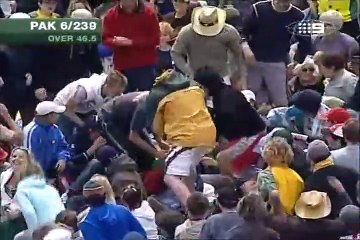 Shahid Afridi 56 off 26 vs Australia in 2004