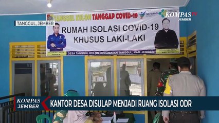 Kantor Desa Disulap Menjadi Ruang Isolasi untuk ODR