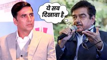 Shatrughan Sinha SLAMS Akshay Kumar For Rs 25 Cr Donation?