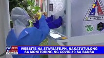 Website na Staysafe.ph, nakatutulong sa monitoring ng CoVID-19 sa bansa